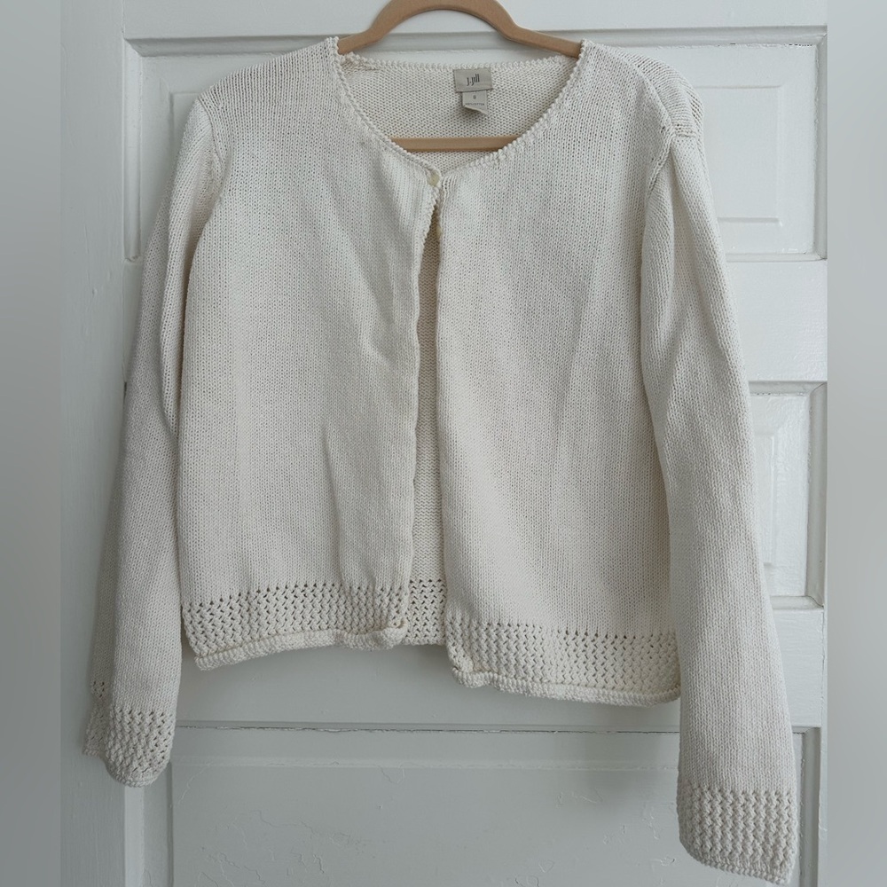 J.Jill cotton Cardigan